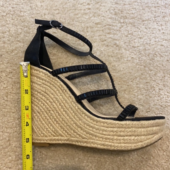 Jessica Simpson black platform sandals - Picture 4 of 6
